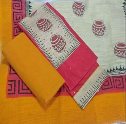 Ladies Printed dress Material by Meet Fashion