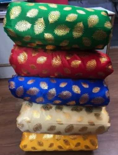 Gold Foil Printed Fabric