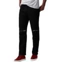 mens-black-casual-zipper-jeans