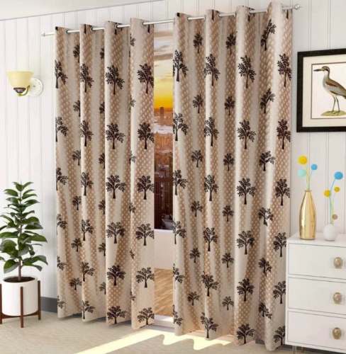 Tree Print Polyester Door Curtain by Durga Sparkle Pillow Craft