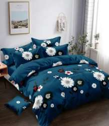 Elastic Printed King Size Double Bed Bedsheet