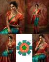 Beautiful Rich Pallu Jacquard Work Lichi Silk Saree thumb 1