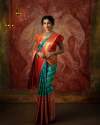Beautiful Rich Pallu Jacquard Work Lichi Silk Saree thumb 2