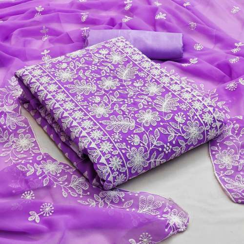 Cotton Thread Santoon Dress Material