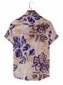 Flower Printed Mens Lycra Shirt thumb 2