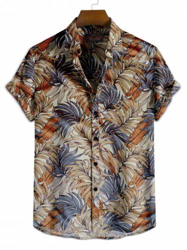 Lycra Printed Mens Shirt