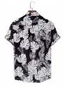 Mens Leaf Printed Lycra Shirt thumb 2