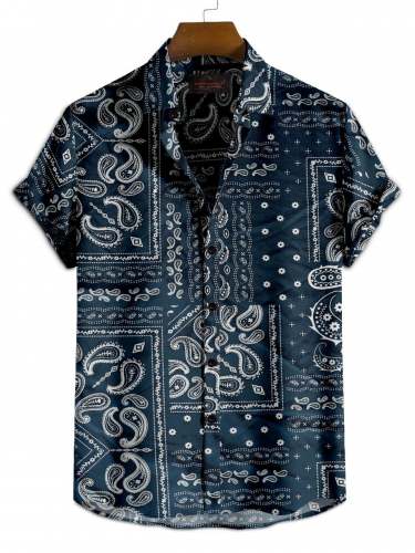 Printed Mens Lycra Shirt