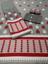 Woven Mekhela Chador Cotton Blend saree