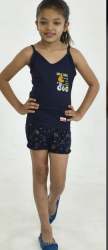 Black Kids Girls bloomer Underwear 