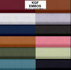 Multicolour Digital Embossed Shirting Fabric 