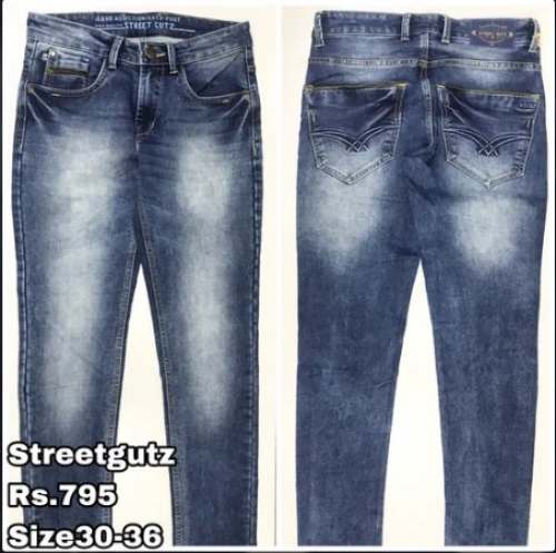 Denim Stretchable Casual Wear Jeans  by Chess Collection