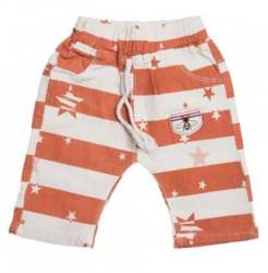 Kids Orange And White Lower