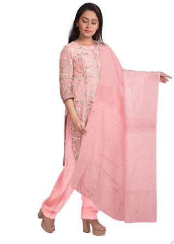 Fancy Embroidery Dress Material by TheChennai Silk