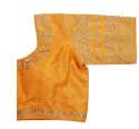 The Chennai Silk Orange Ready Made Blouse thumb 1