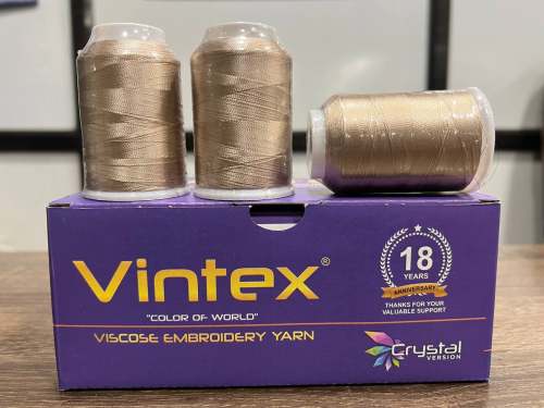 100% Embroidery threads by vintex thread and jari