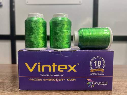Dyed Viscose Embroidery Thread Multi Color