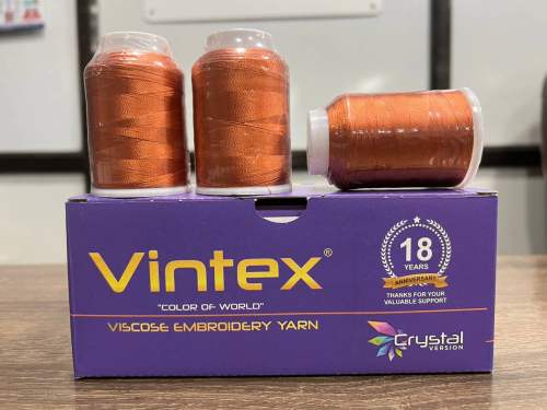 Viscose Dyed Embroidery Thread