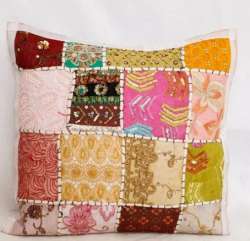 Handmade Patchwork Sofa Cushion Cover