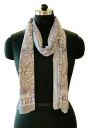 Daily Wear Hand Block Printed Scarf
