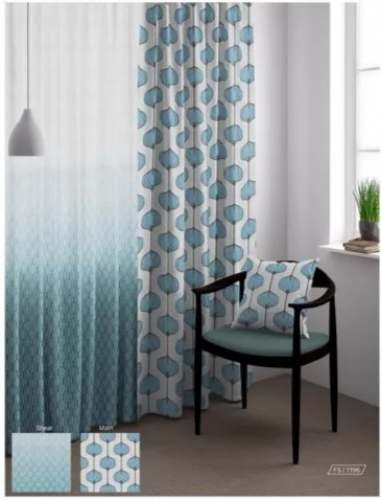 Trendy Digital Printed Polyester Curtain by Osho International