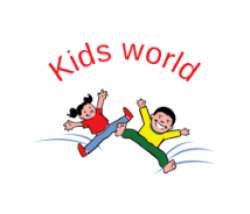 Kids world logo icon