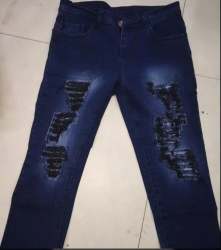 Funky Faded Denim Mens Jeans