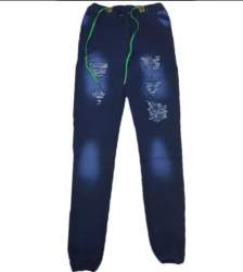 Mens Jogger Damage Jeans 