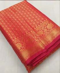 Fancy Printed Silk Saree For Women