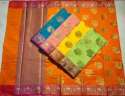 Fancy Zari Cotton Saree For Women
