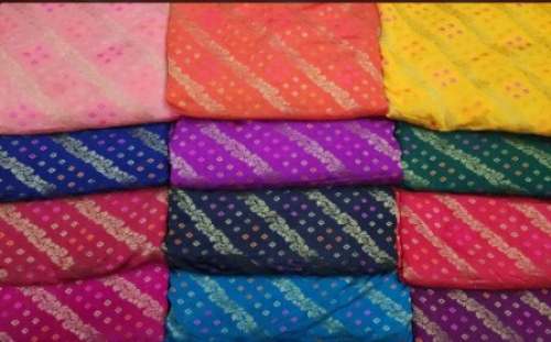Gharchola Banarasi Brocade Silk Fabric