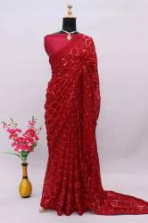 Heavy Georgette Sequence Niyati Saree 
