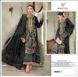 Bipson Embroidered Georgette Pakistani Dress Material