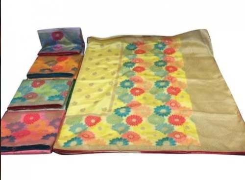 New Collection Tussar Silk Handloom Saree by Manokamna Fashions