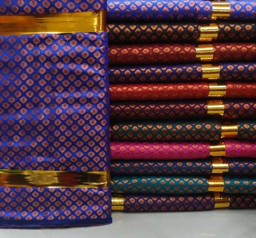 Best quality Brocade Blouse Fabric  by dwarkadhish textile