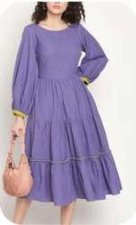 Fancy Designer Look One Piece Dress 