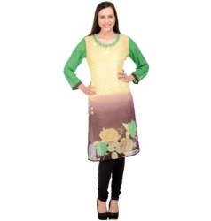 New Trendy Georgette Printed Kurti For Women
