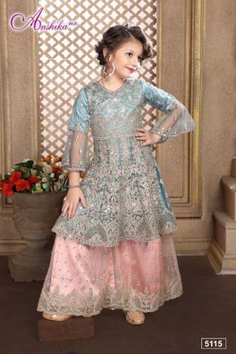 Eid Special Pakistani Style Kids Girls Dress  by Anokkhi Girls Wear