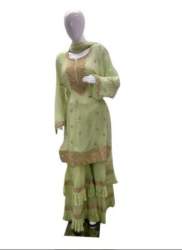 Trendy Party Wear Stitched Printed Ready Made Suit