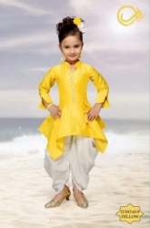 Girls Fullsleeves Dhoti Kurta