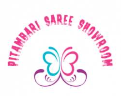 Pitambari saree showroom logo icon