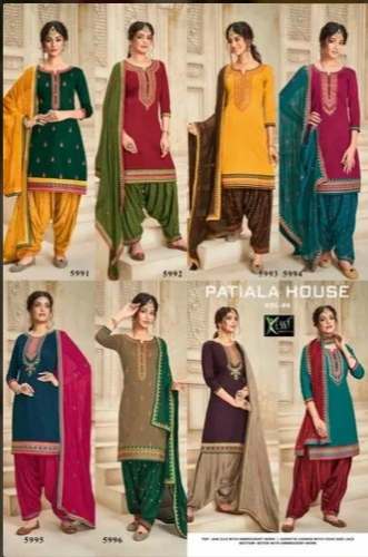 Jam Silk Work Dress Material set
