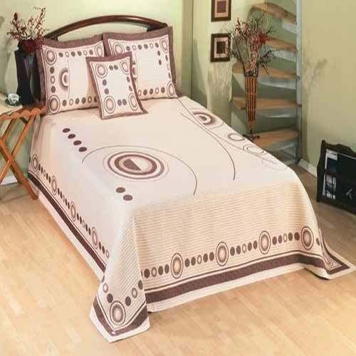 Printed Cotton Bed spread by Kubera Textile