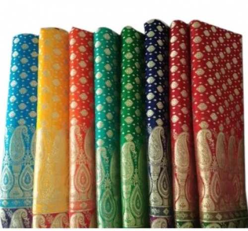Printed Banarasi Silk Saree