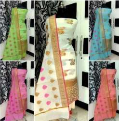 Semi Stitched Party Wear Suit For Women