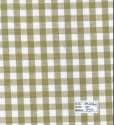 Beige Cotton Mill Made Checks Fabric
