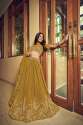 Aahvan Designs Presents Faux Georgette Embroidery Lehenga Choli