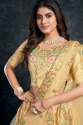 Aahvan Designs Presents Light Yellow Fancy Lehenga Choli thumb 2