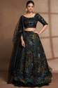 black-organza-digital-printed-lehenga-choli