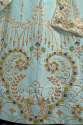 Designer Sky Blue Italian Silk Lehenga Choli by Aahvan Designs thumb 5